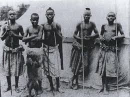 Jóvenes deportistas africanos